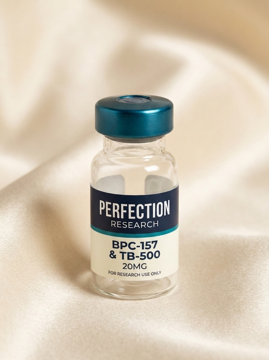 PerfectionResearch BPC-157 & TB-500 vial, 20mg